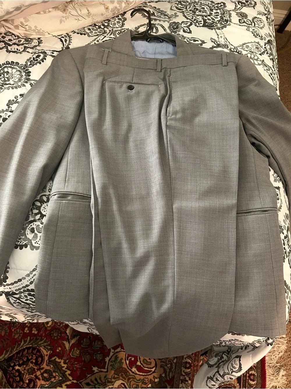 Tommy Hilfiger Gray Single-Breasted Sport Coat